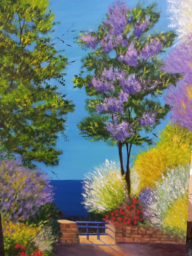 Varanda Florida painting by my mom